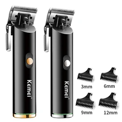 Professional Hair Clipper Rechargeable Hair Trimmer For Men Shaver Hair Cutting Machine Barber Accessories Cut Machin Beard