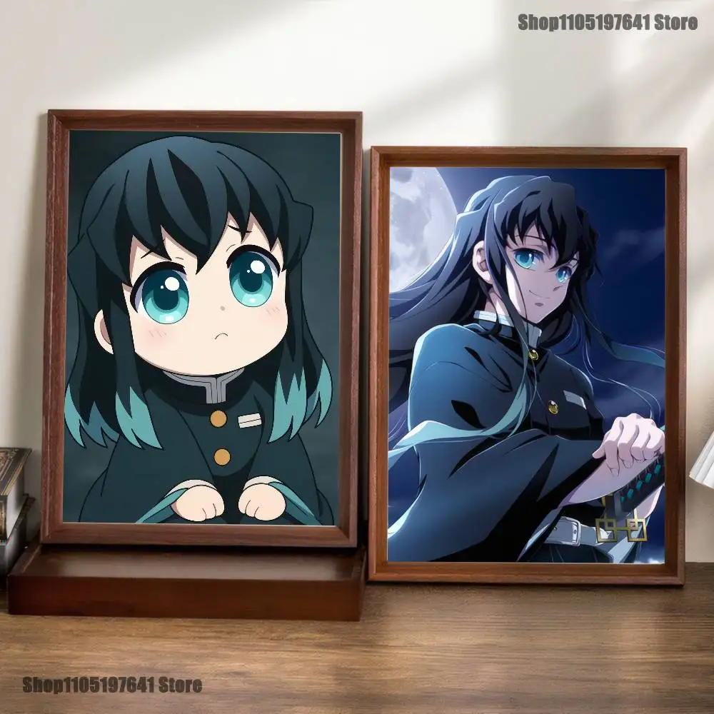 

M-Muichiro-ES Tokito Anime Poster Prints Wall Art Picture Painting Gift Living Room Restaurant Bar Large Dec Sticker