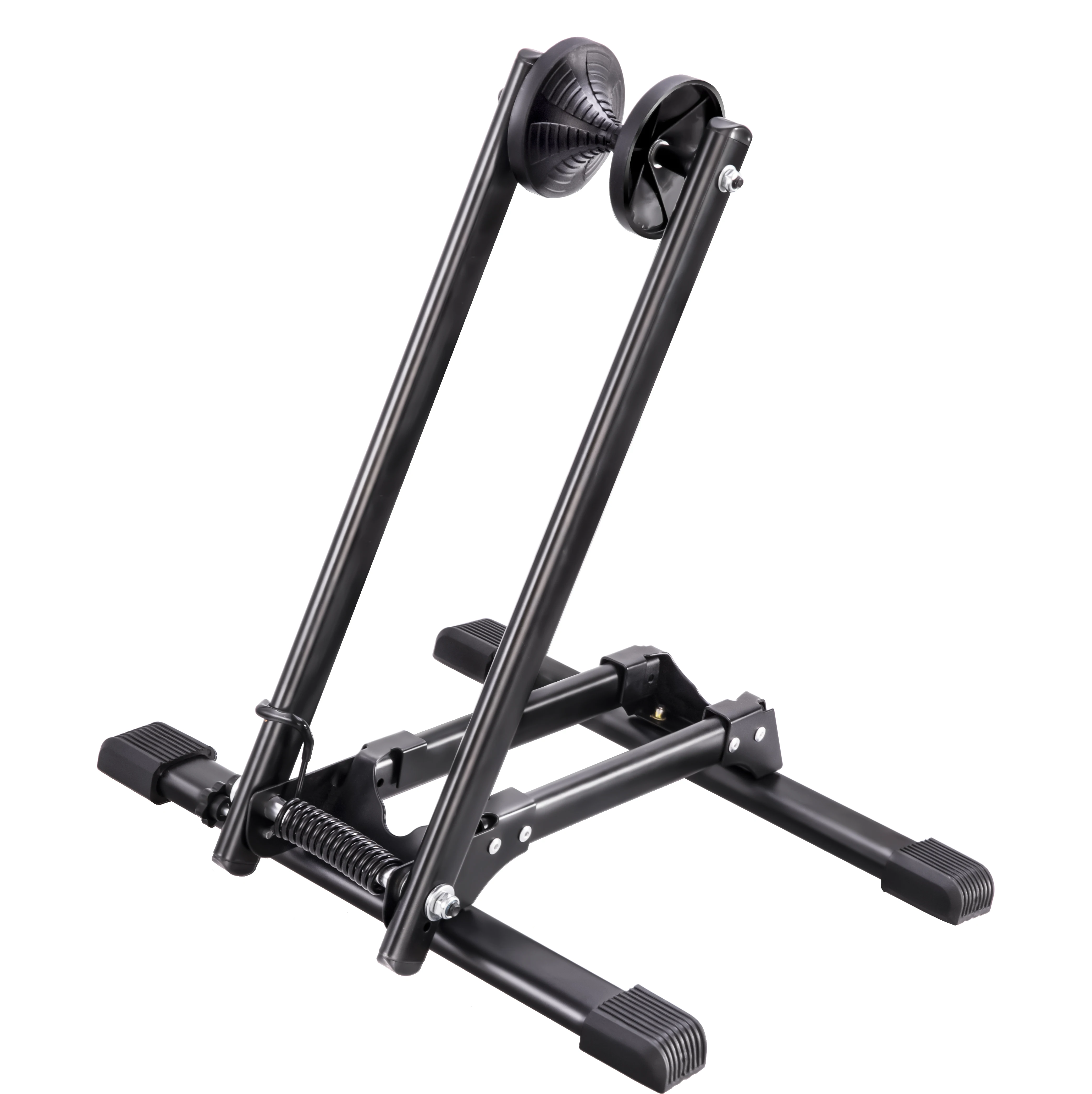 

Portable Foldable Steel Bike Parking Stand MTB Bicycle Display Rack