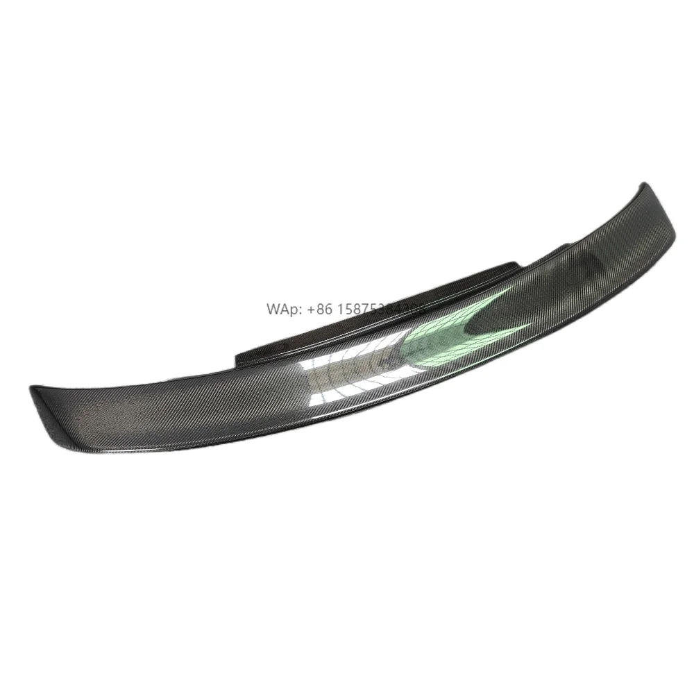 

for R8 V8 V10 COUPE GT Style True Carbon Fiber Rear Spoiler GT Fender (with Base Plate) Body Kit