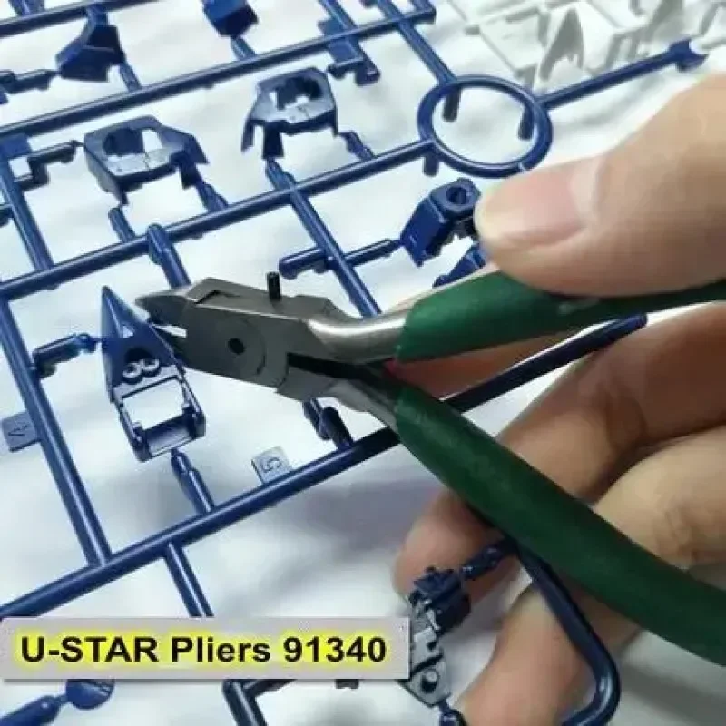 Ustar 91340 Precision Cutting Pliers Nippers For Assembly Hobby Model  Assembling Model Building Pincers DIY Tools