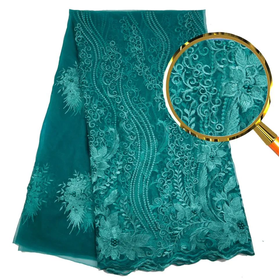 

Best Selling Swiss Voile Laces African Lace Fabric Green Nigerian French Lace Fabric 2018 High Quality African Tulle Lace Fabric