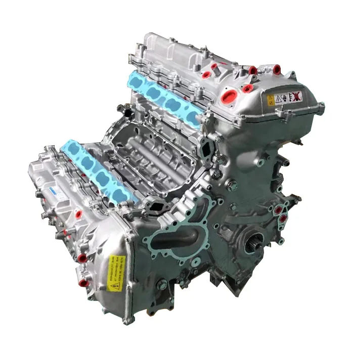 China Factory 1UR 1UR-FE 4.6L 310KW 8 Cylinder Bare Engine Assembly For toyo-ta Land Cruiser