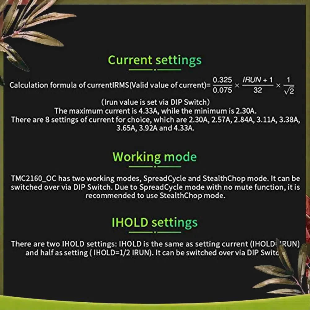 

ABDW-3D Printer Parts & Accessories MKS TMC2160-OC Stepper Motor Driver High Torque High Current For Gen L Sgen