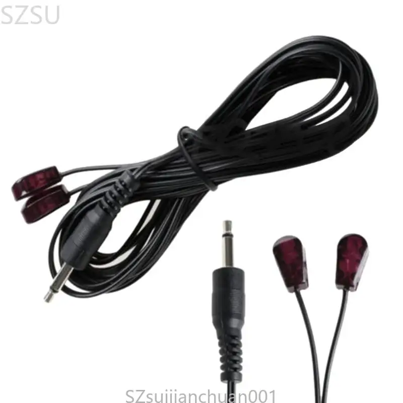 SZSU 3,5 mm Dual IR IR -Infrarot -Fernbedienungsempfänger für -Set -Video -Rekorder