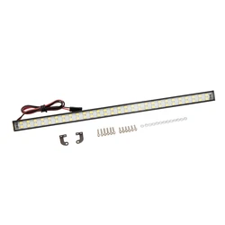 227mm 56 LED Superbright Roof Light LED Light Bar for 1/6 RC Crawler Car Axial SCX6 Jeep JLU Wrangler Upgrade Parts