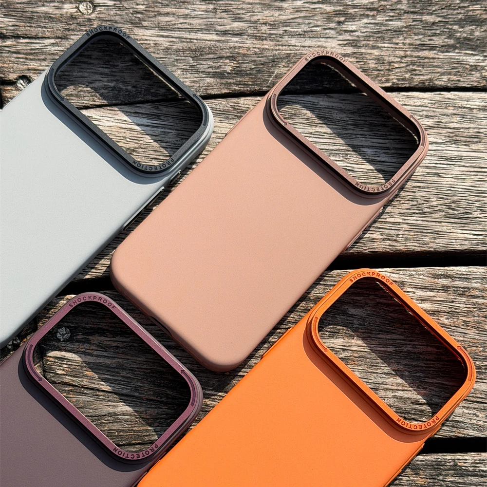 

Ultra Thin Matte Solid Color For Magsafe Hard PC Case for IPhone 17 Air 16 15 14 13 12 Pro Max Magnetic Wireless Charging Cover