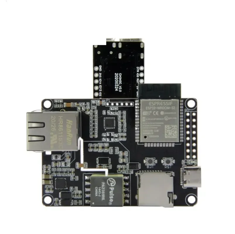 5 قطع محولات وتنزيل إيثرنت T- Internet-POE ESP32، طقم تمديد ضمان الجودة، جودة جيدة