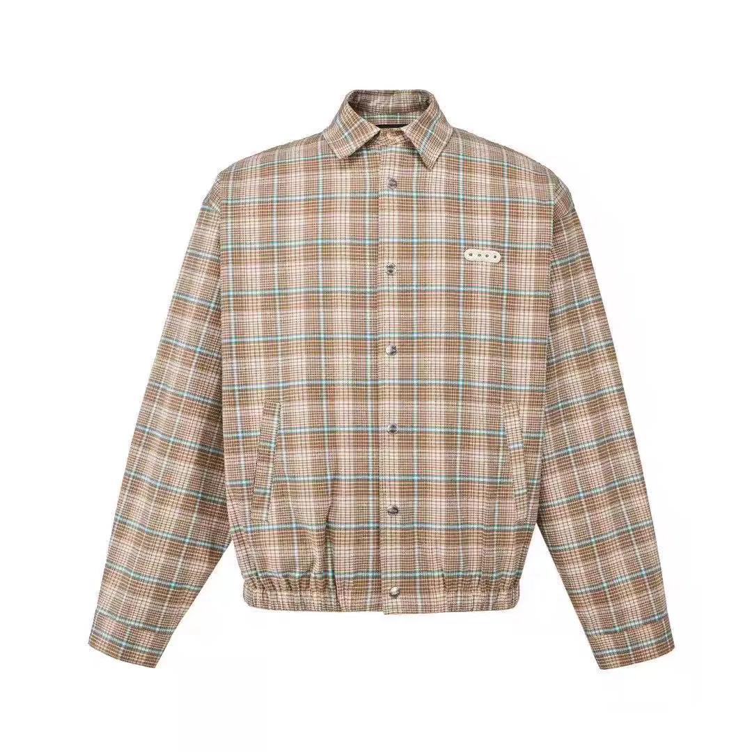 

Goodbrand New 2026 Premium Quality GOOD Plaid Light Luxury Fashionable Casual Jacket for Men and Women