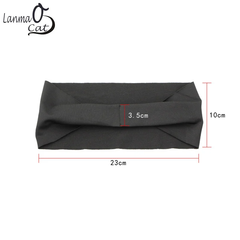 Band Headwear Unisex Sports Headband Custom Logo Printed Sports Hair Bands Women Headband Bandanas