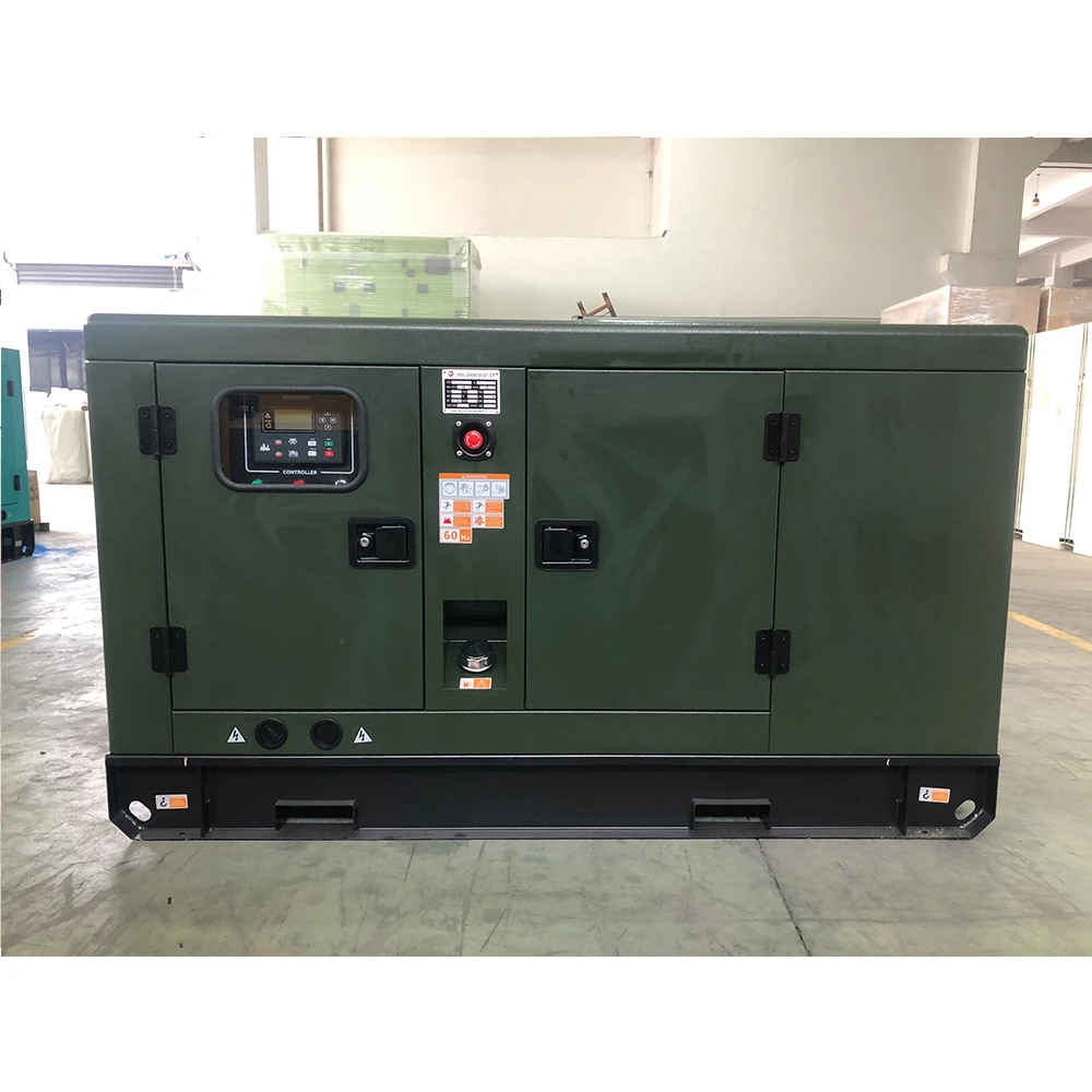 12 Kva 15kv 38kva ’diesel Generac Home Generator 22kw 3 Phase Silent with Ats