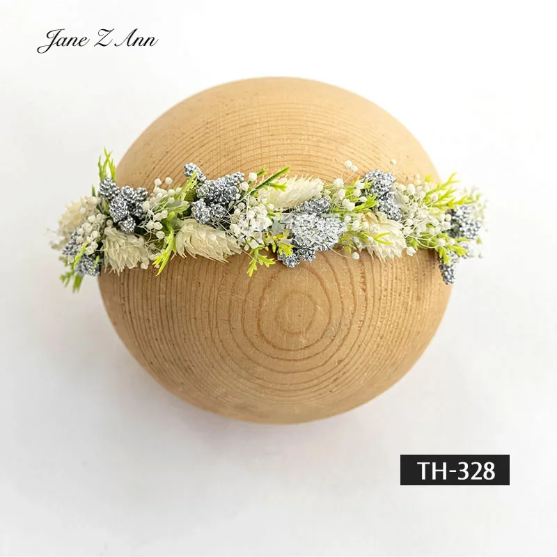 Photography props full moon infant newborn baby  handmade headflower studio shooting accessories