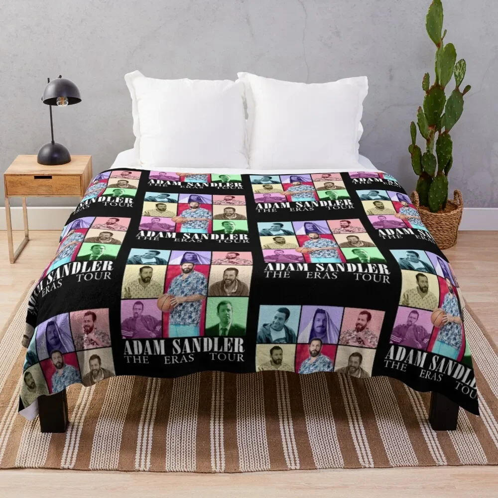 

Eras Tour Adam Sandler Throw Blanket Summer Beddings Camping Plaid on the sofa Moving Blankets