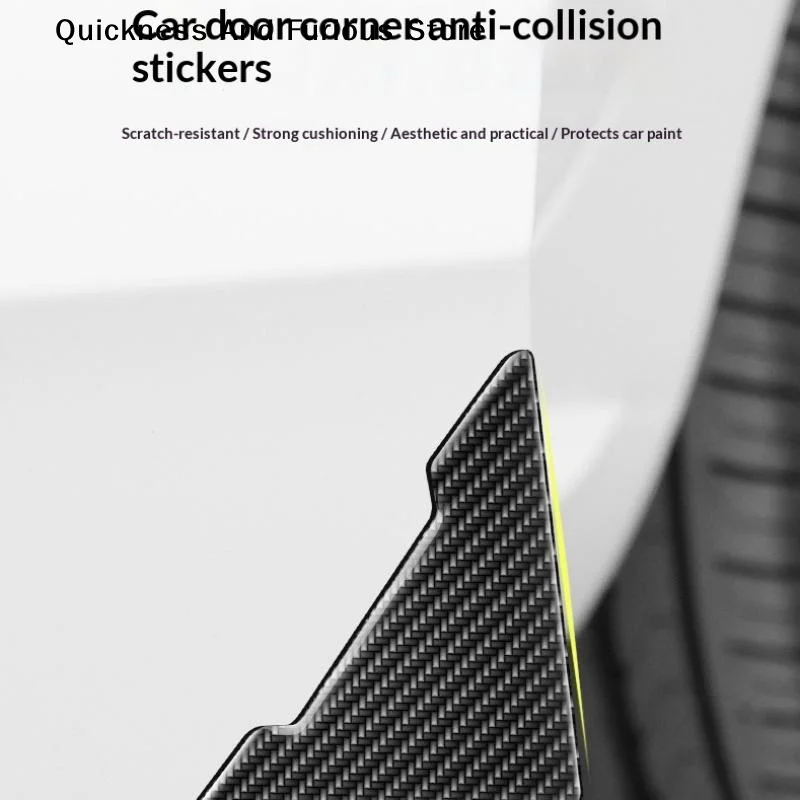 

2/4pcsCar Door Corner Anti-collision Covers Door Protection Cover Anti-collision Auto Door Corner Protection Strip Car Accessory