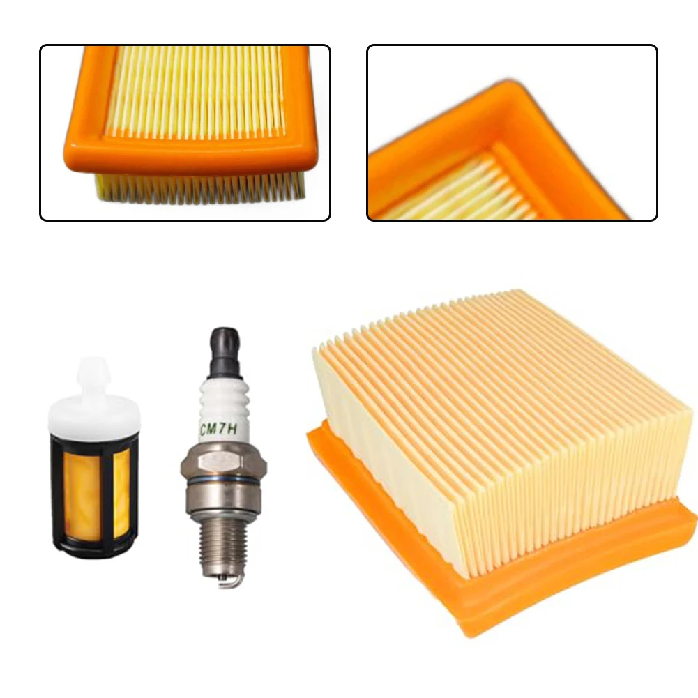 Filtro aria Filtro carburante e kit di messa a punto candele 4283-007-4100 4283-141-0300 Sostituzione per soffianti Stihl BR800 BR800C BR800X