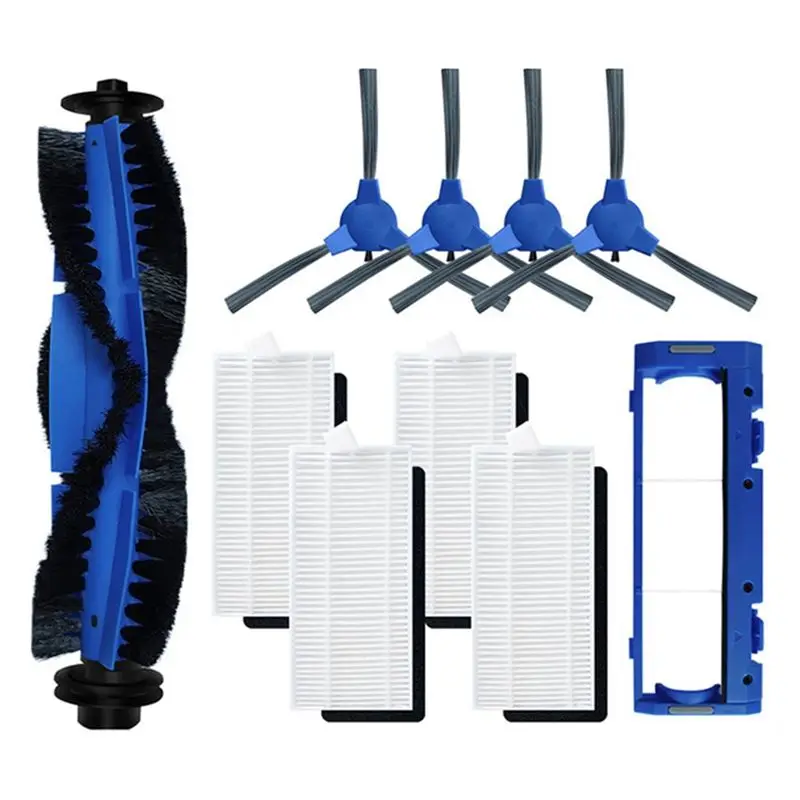 

AB46-Main Side Brush Hepa Filter Replacement Spare Parts Blue-White Plastic For Cecotec Conga 2290 Ultra 05661 Robot Vacuum Clea