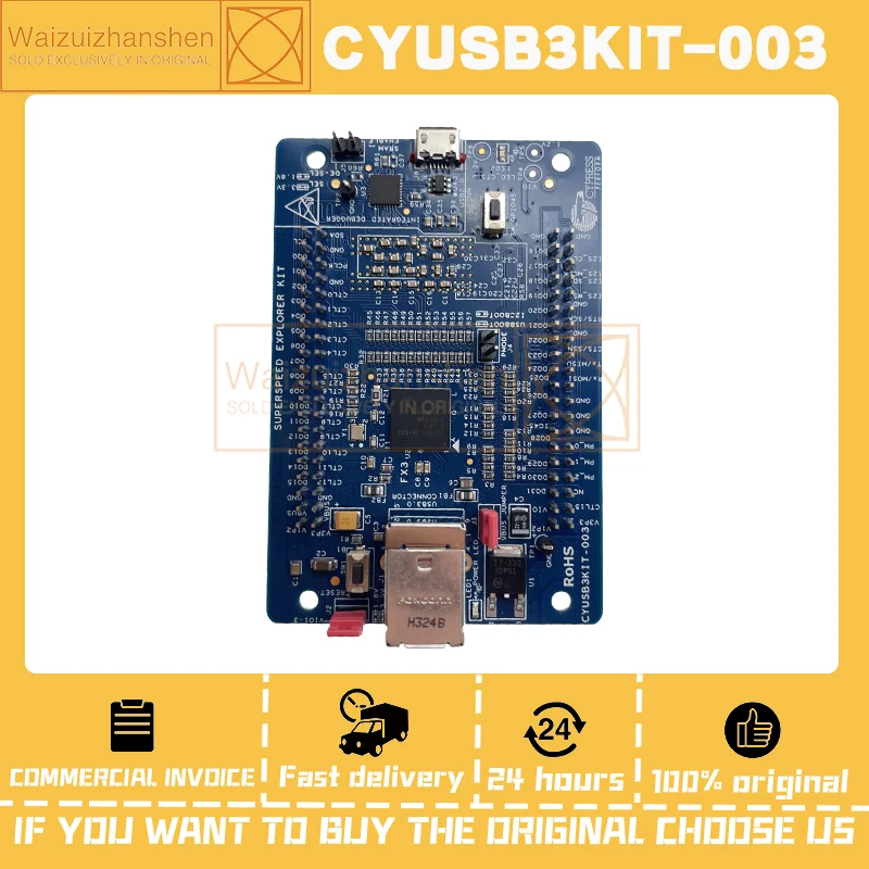 1pcs/lot！100% CYUSB3KIT-003 EZ-USB FX3 high-speed interface development board tool USB3.0 CYUSB3014 New original ON STOCK