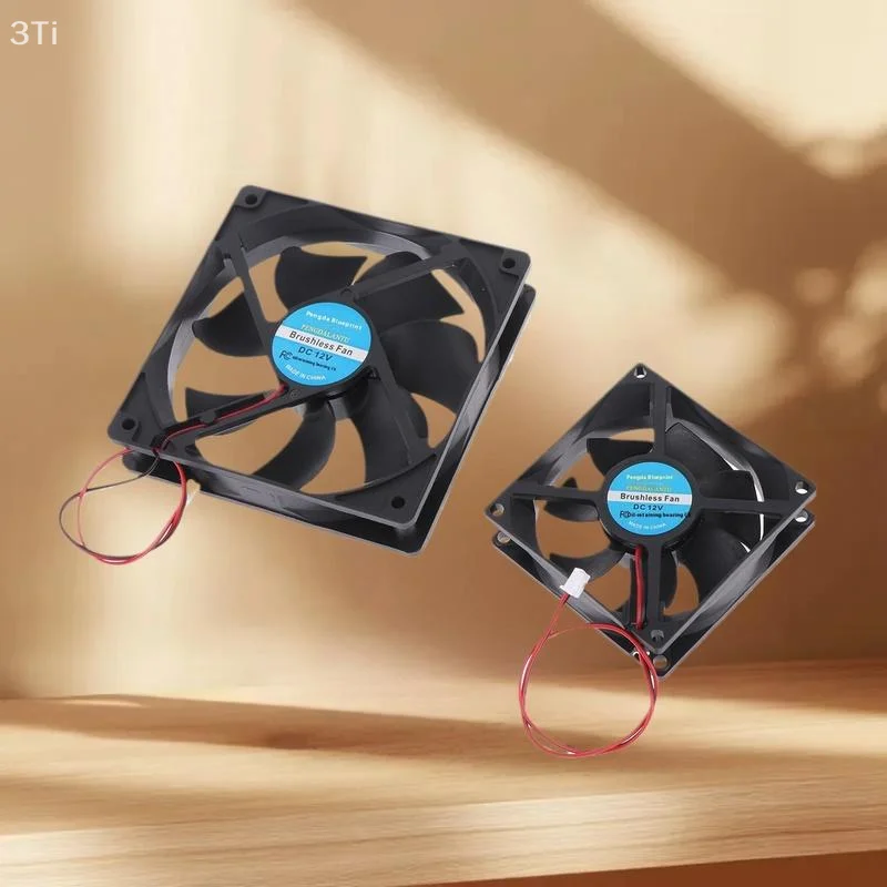 قطعة واحدة 12 فولت تيار مستمر JSF922512HS M-305IB مروحة تبريد ثلاجة السيارة مع تصميم فراشة بسلكين