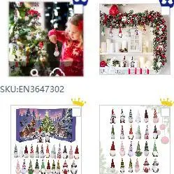 

Рождественский гном безликая плюшевая кукла 2025 Natal Navidad Gnome кукла обратный отсчет календарь подарочная коробка для коллекционеров полка стол окно