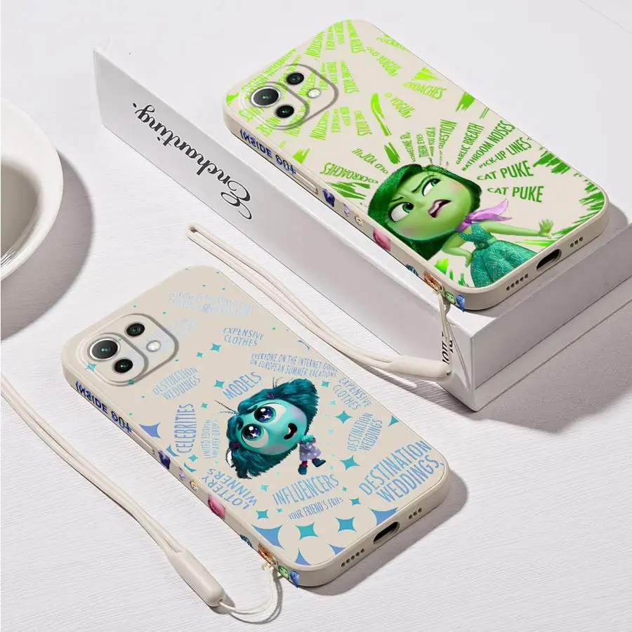 Inside Out 2 Phone Case for Xiaomi Mi 11 Lite12T  10T 11T Pro 13 pro Poco X3 Pro F4 F5 X4 X5 Pro X3 nfc Soft TPU