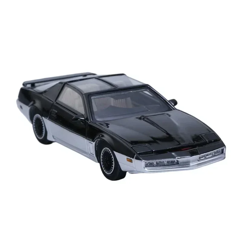 1:64 Model Firebird Knight Rider Karr Black Silver Alloy Diecast Car Toy Die Casting Car Toys Model Decorat Kids Christmas Gifts