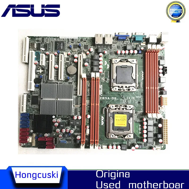 

For ASUS Z8NA-D6 LGA1366 Used original motherboard Socket LGA 1366 DDR3 24G X58 Desktop Motherboard