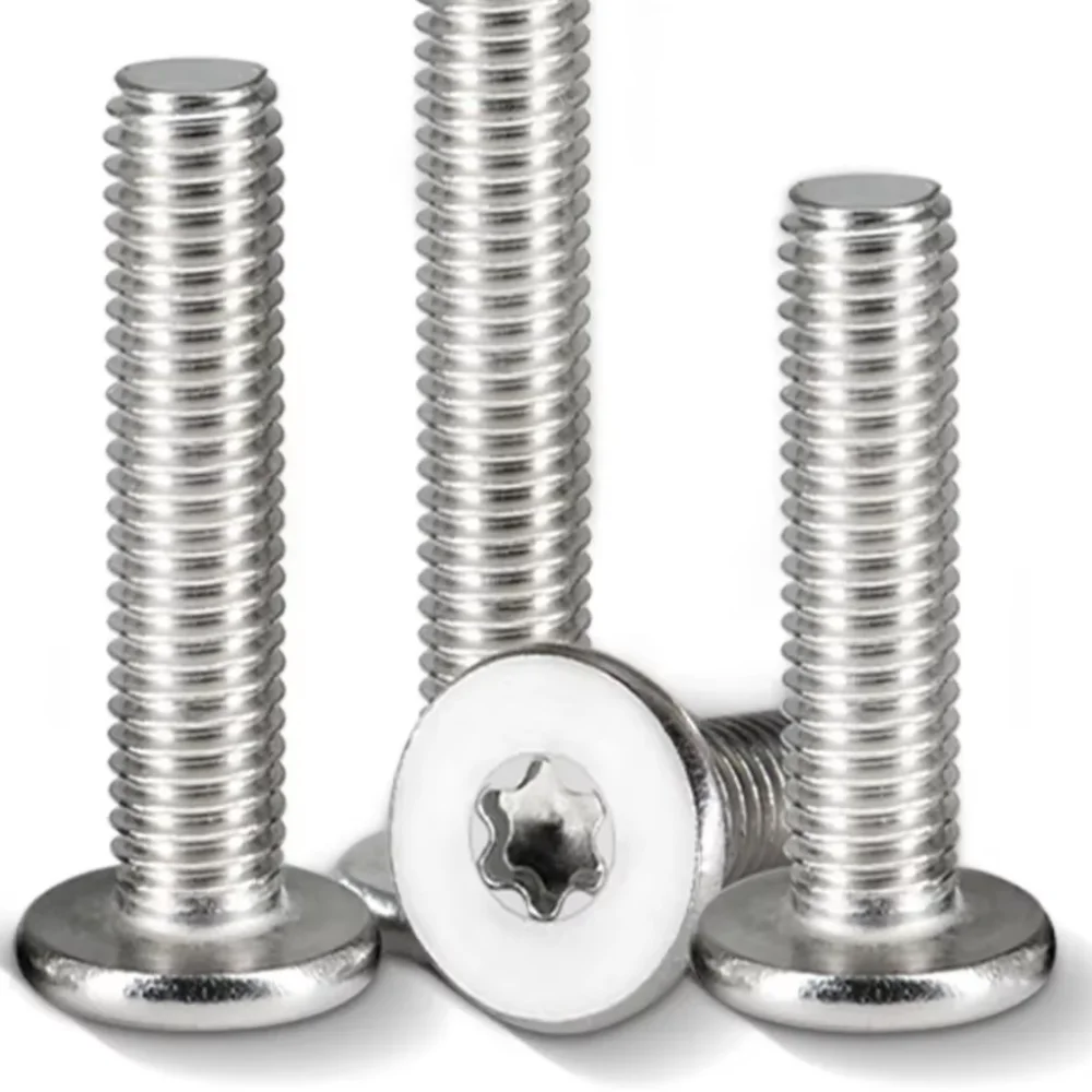 M1.6 M2 M2.5 M3 M4304 A2-70 Stainless Steel Six-Lobe Torx Ultra Thin Super Low Flat Wafer Head Screw Bolt