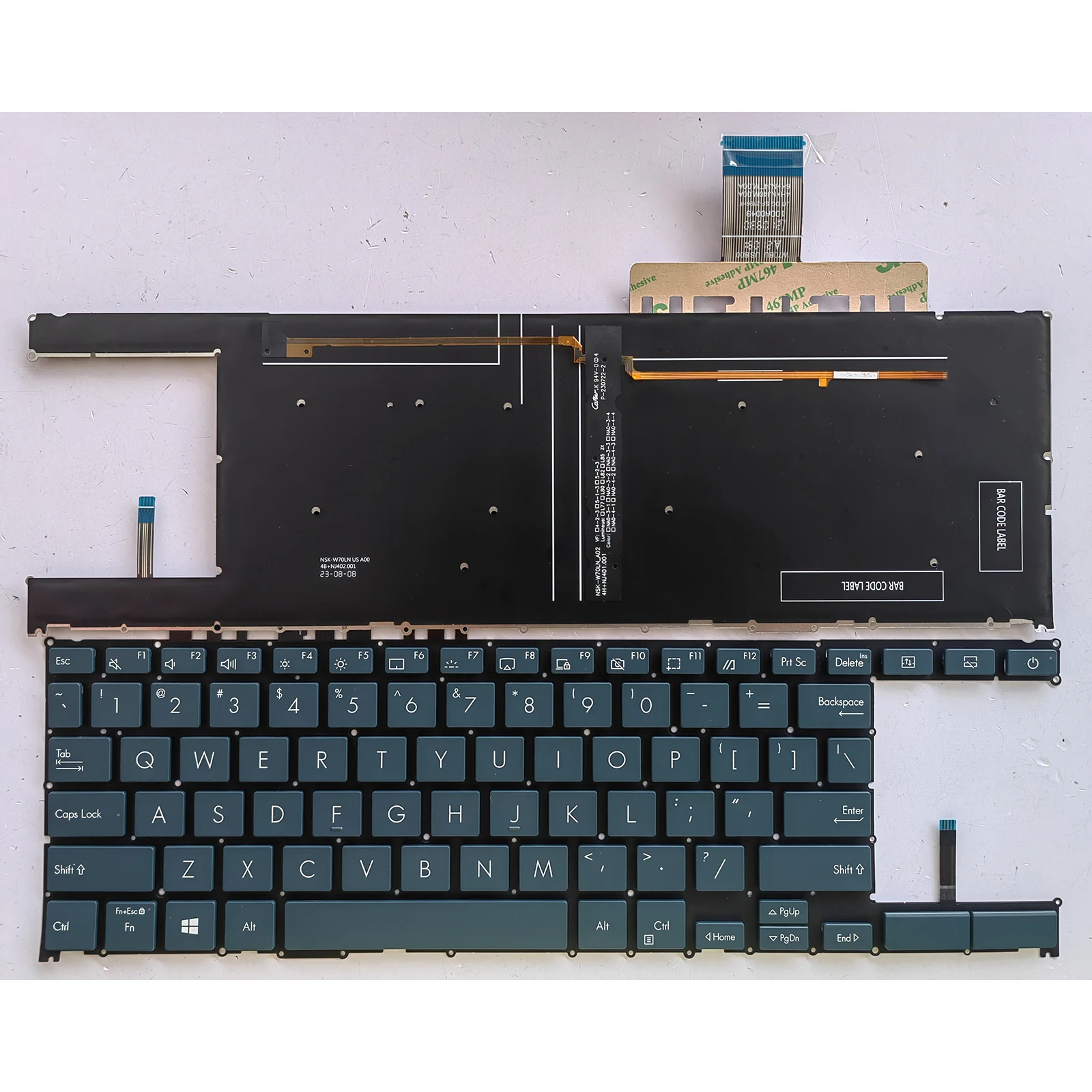 US Keyboard for ASUS ZenBook UX482E UX482EA UX482EAR UX482EG UX482EGR Backlit