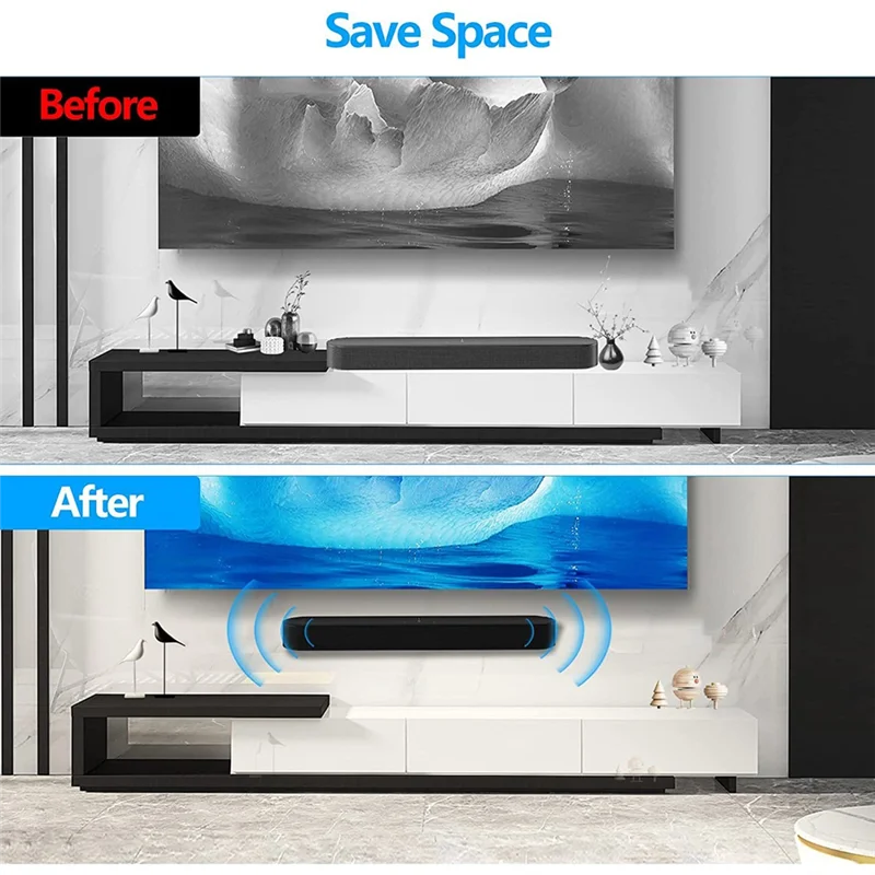 

B04C-Soundbar Wall Mount For Sonos Wall Mount Bracket Compatible With For Sonos Sound Bar Mounts Mounting Bracket Dura