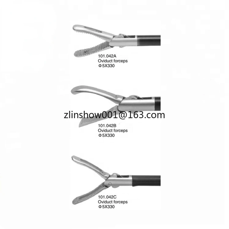 Laparoscopic Hand Instruments types of medical surgical instruments reusable Oviduct Forceps