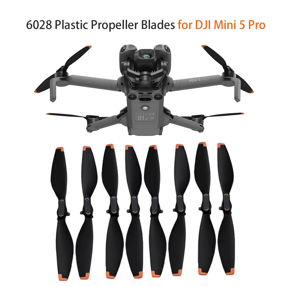 6028 Propeller Low Noise Lightweight Replacement Blades for DJI Mini 5 Pro Propeller Drone Accessories