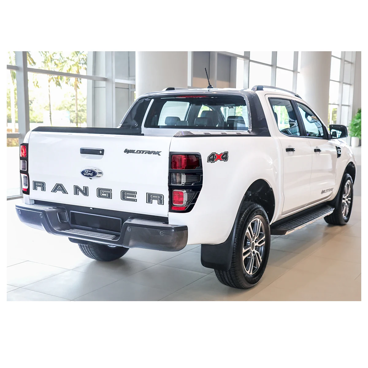 Abs vordere Scheinwerfer abdeckung hintere Rücklicht abdeckung für Ford Ranger 2015-2018 Wildtrak Limited xlt xls xl – Detail 4