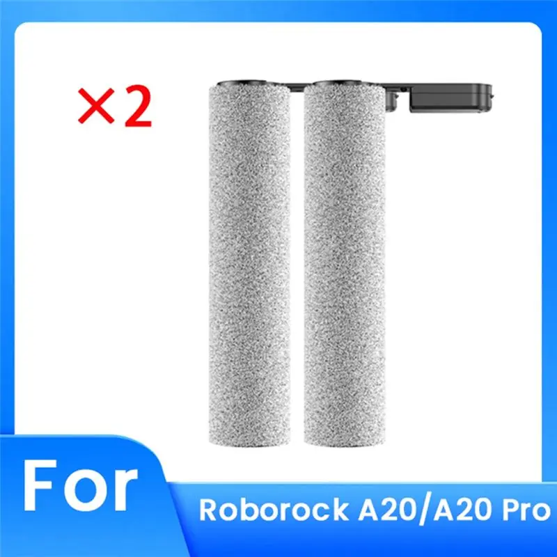 A63Z Upgrade 2 Stück Rollenbürste für Roborock A20/A20 Pro Staubsauger Bürstenrollen Ersatzteile Zubehör