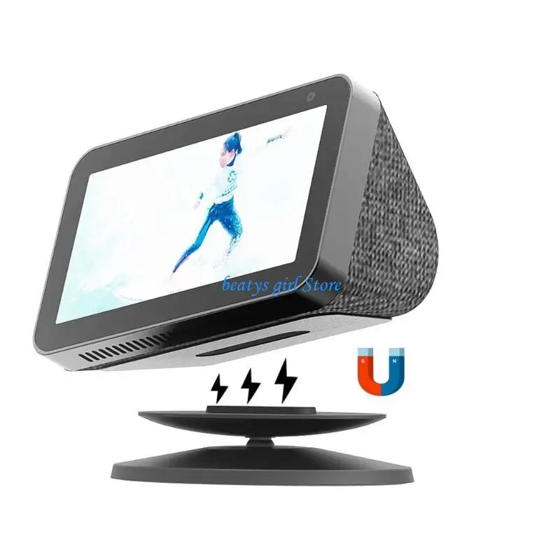 

C7AB Speaker Stands Bookshelf Angled Desktop Monitors for Echo Show 5