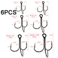 6pcs mixed black