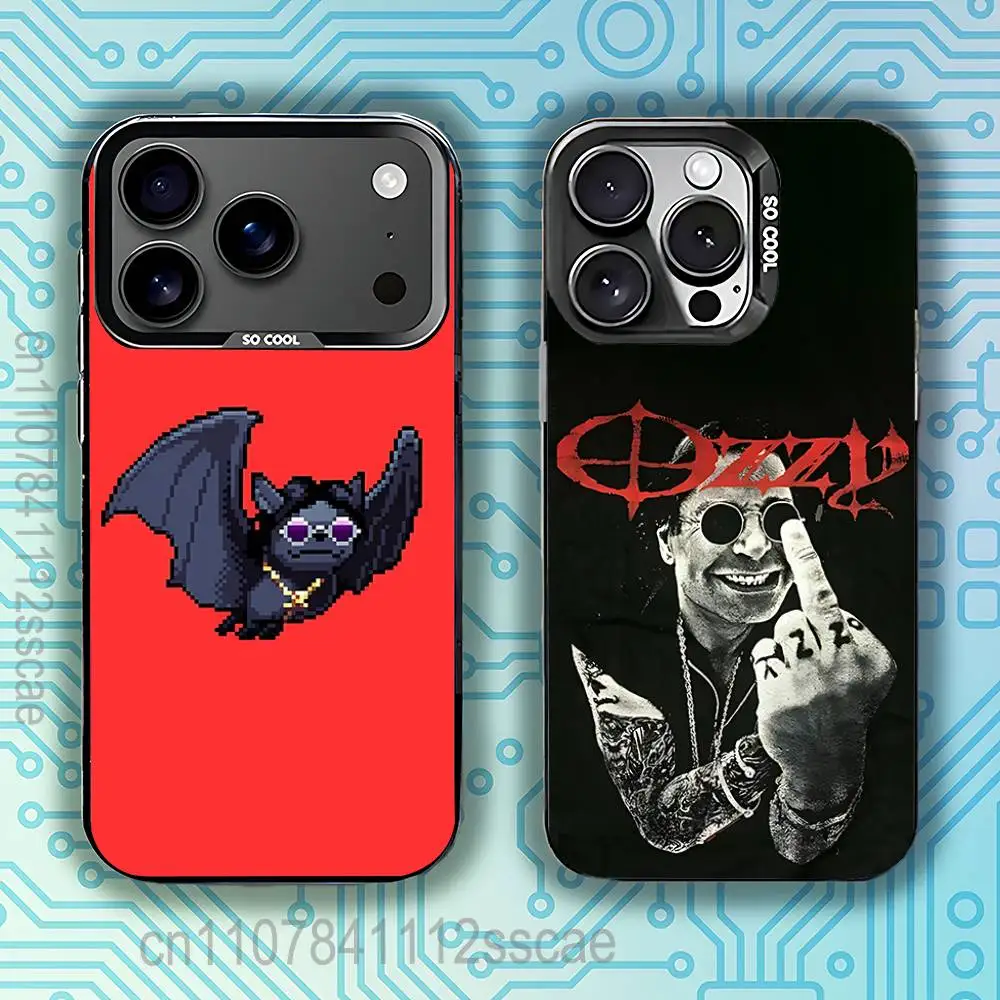 

Ozzy O-osbourne Phone Case For iPhone 17,16,15,14,13,12,11,Pro,Max,Plus,E,Air,Mini Black Tpu IMD Cover