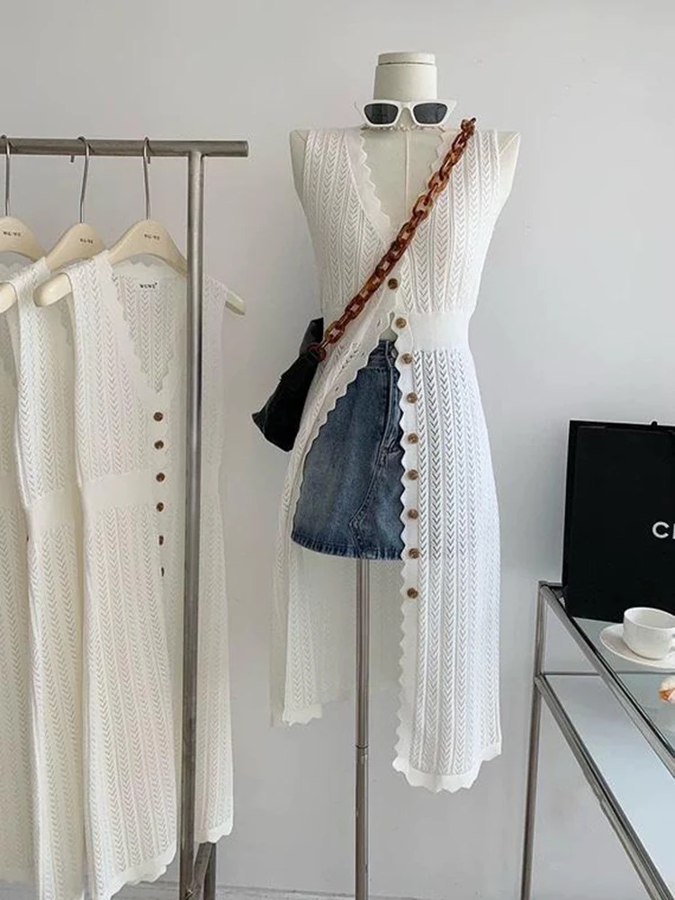 فستان نسائي أنيق متوسط الطول دانتيل فضفاض ، فساتين أزياء نسائية ، الربيع والصيف ، كوري