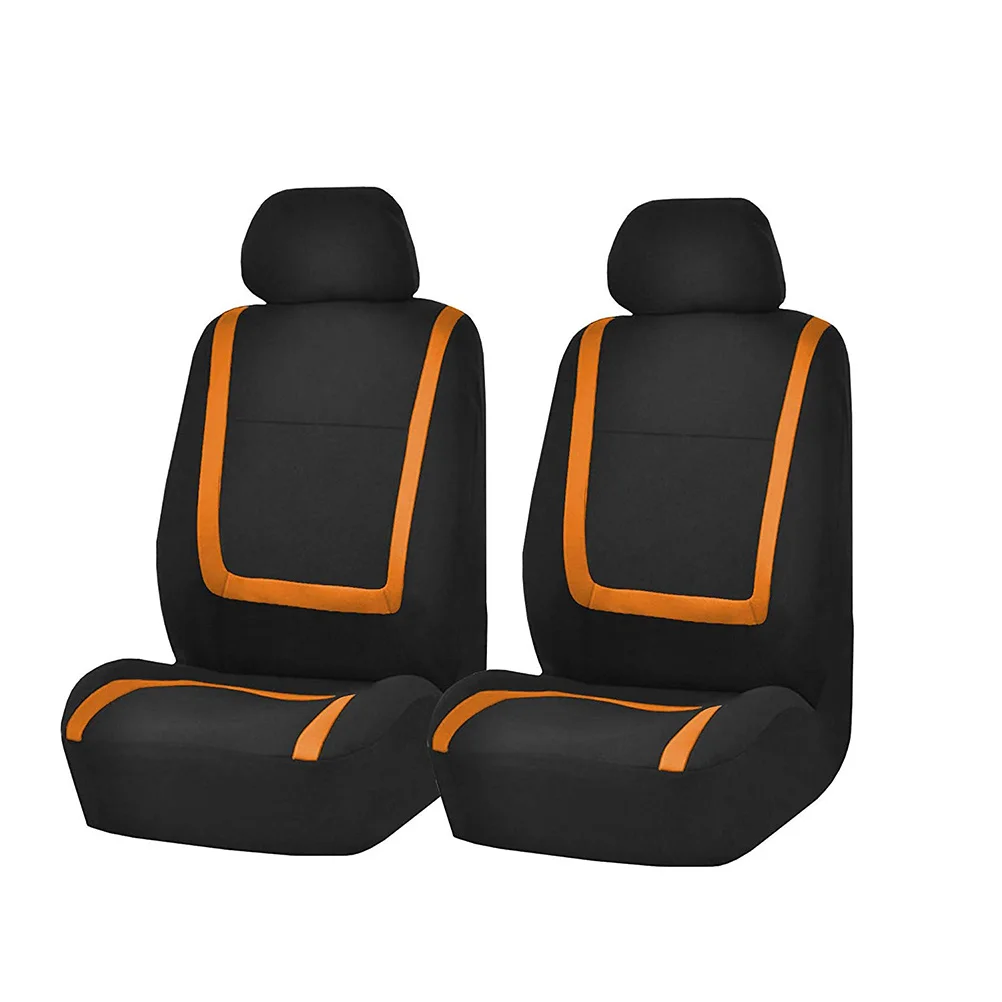 

9Pcs Car Seat Cover Universal Auto Protector Mat Side Airbag Compatible Front Cushion Car Interior Accessory Seat Mat