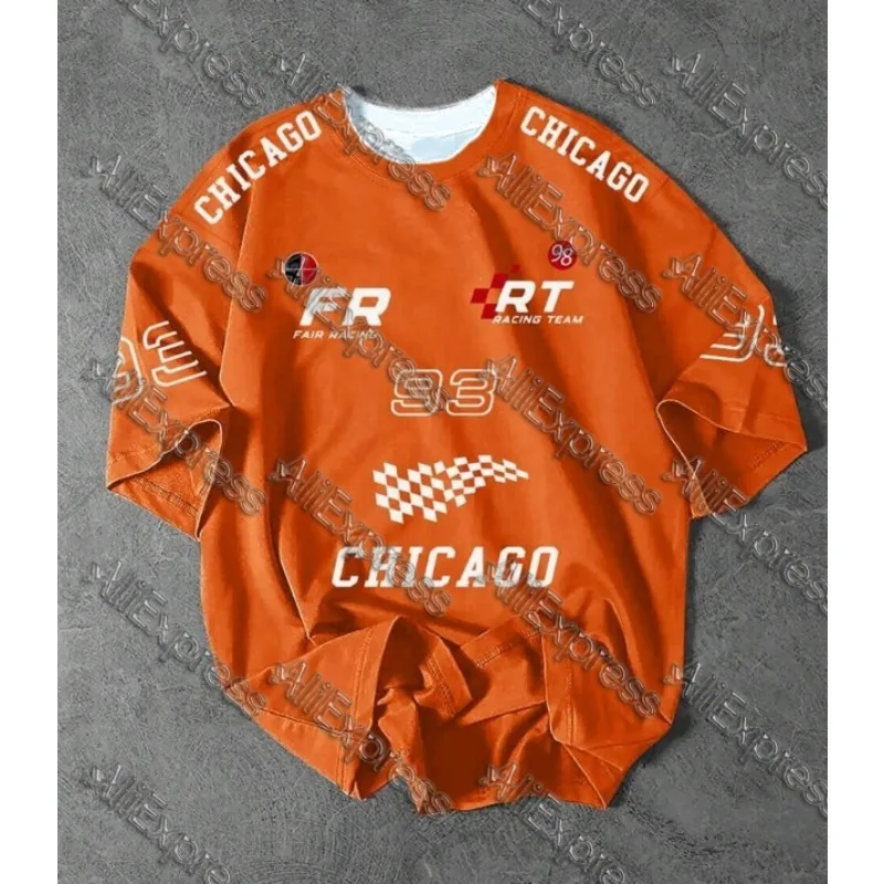 

Летняя быстросохнущая футболка с 3D принтом 93, повседневная спортивная мужская футболка унисекс, дышащий удобный модный мото-топ