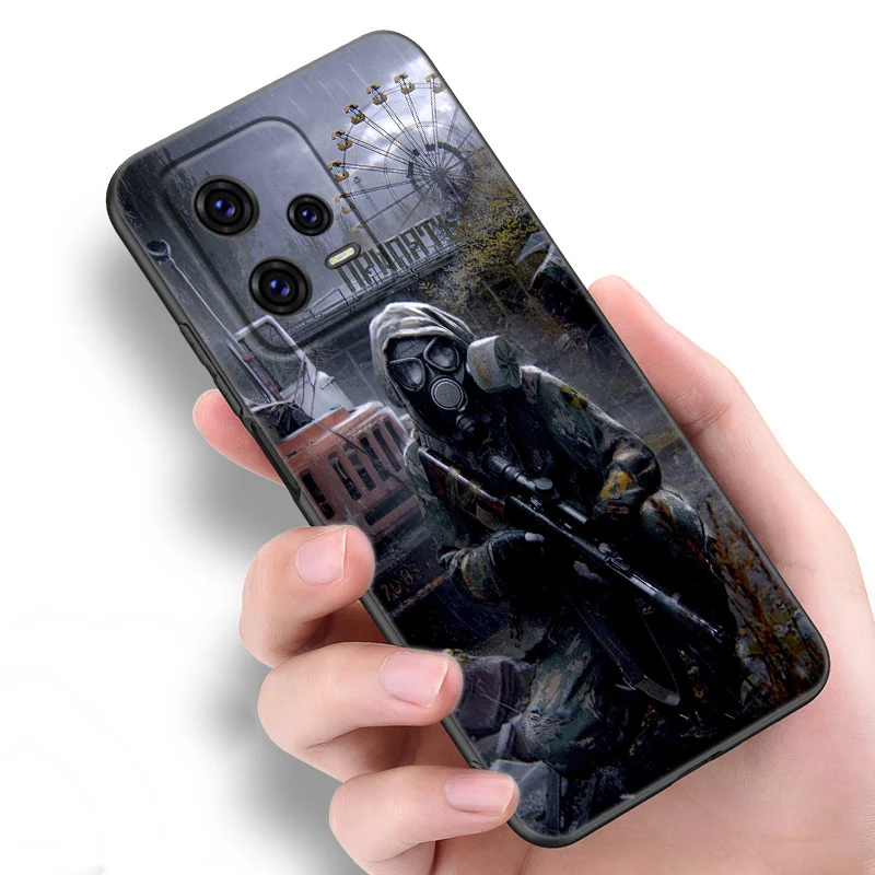 Hot Stalker Clear Sky Black Silicone Phone Case For Xiaomi Redmi Note 9 10 11 12 13 Pro Plus 11S 4G 11T 5G 9S 10S 12S