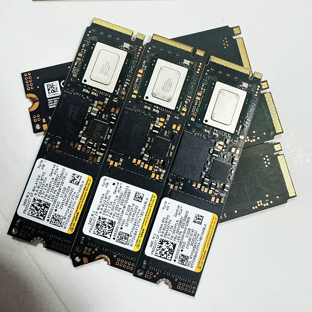 Original 3400 series 512G 1T 2T PCIE4.0 M.2  NVME 2280 solid-state drive SSD desktop notebook PS5