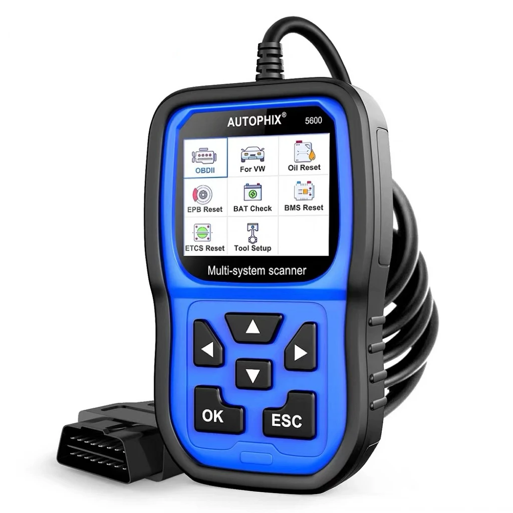 Autophix 5600 Professional OBD2 Diagnostic Scanner Code Reader Airbag ABS EPB Oil Reset Car Diagnostic Tool for VW