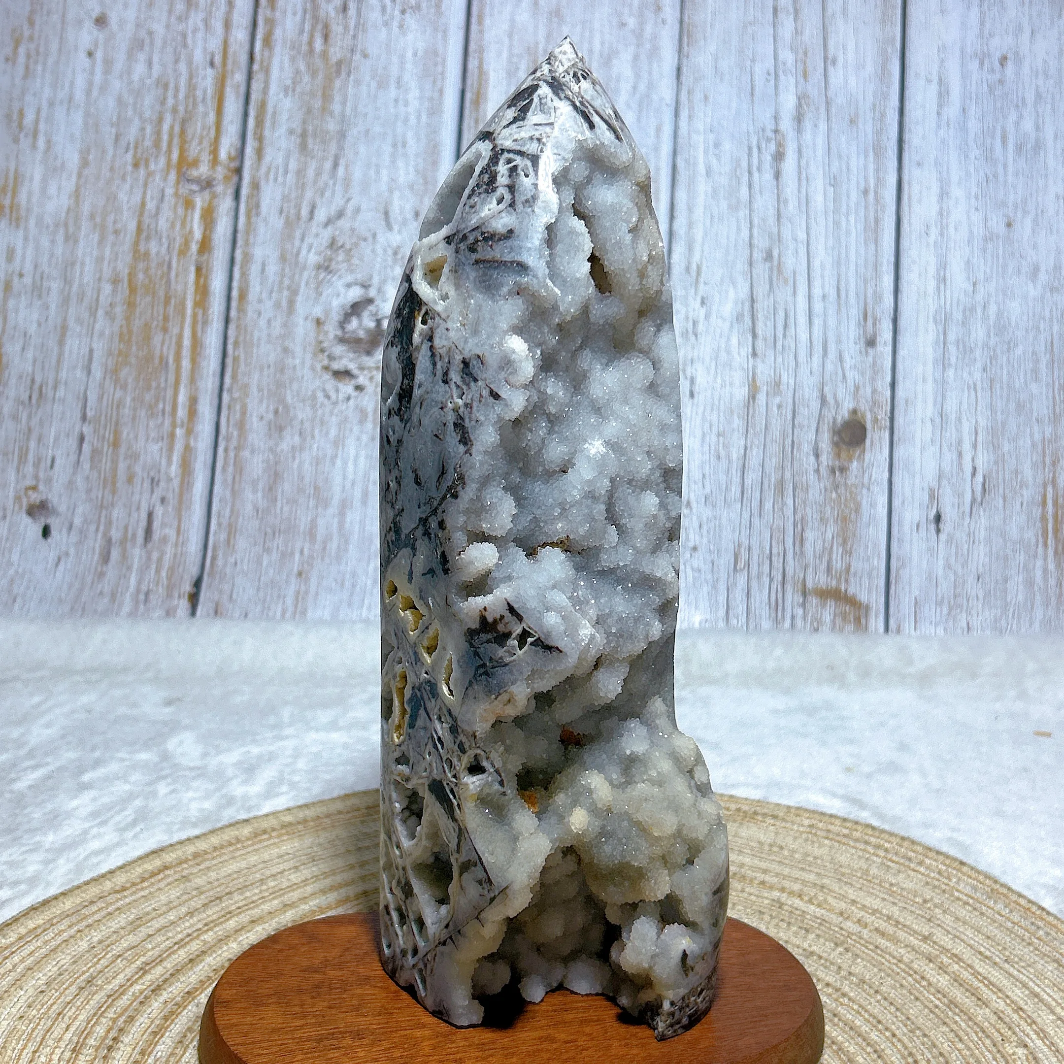 Natural Crystal Sphalerite Druzy Large Free From High Quality Healing Gemstone Mineral Energy Reiki Home Decorations Gift