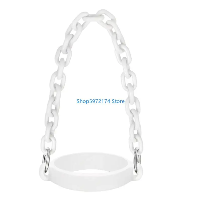 Y3NB Flexible Plastic Bottle Support Strap accommodates Most Cups And Vessels Great For Gym Office And School
