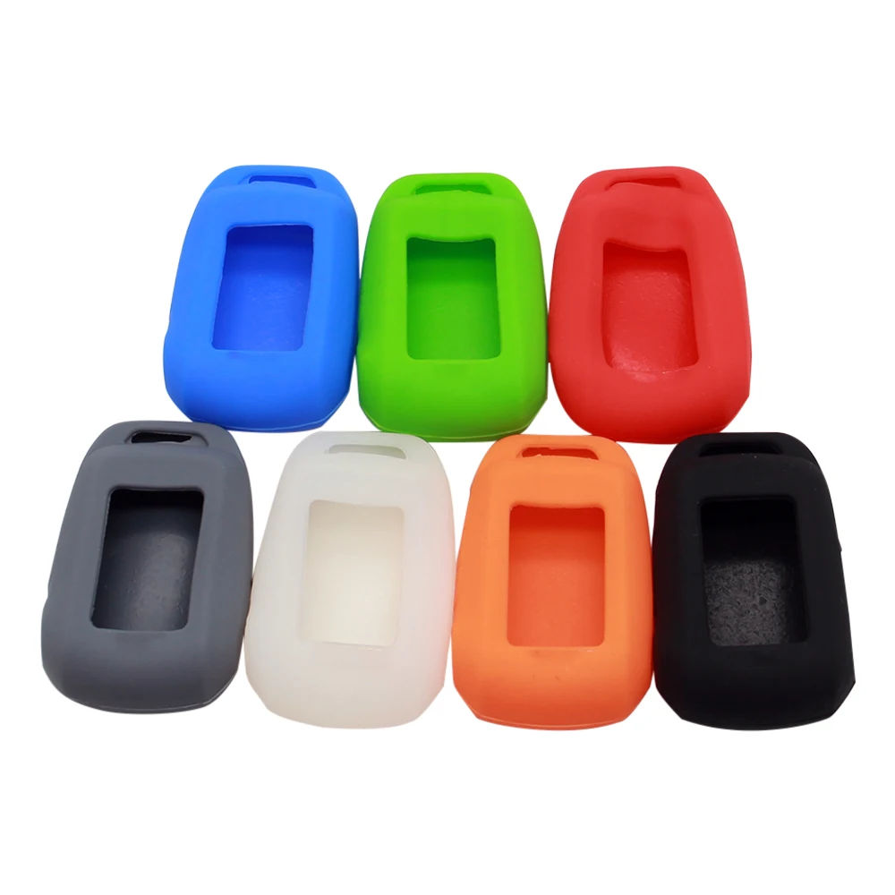 Силиконовый чехол для ключей Starline A92 A94 V62 A62 A64 V64 V92 V94 2-сторонний ЖК-брелок с дистанционным управлением, брелок-органайзер для ключей