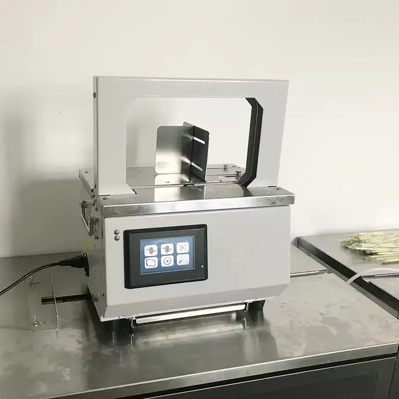 

Совершенно новые автоматические бесшовные обвязочные машины AG03 Pcb, полиэтиленовый ствол, соломенный пост, денежная бумага, полностью для производства швабры