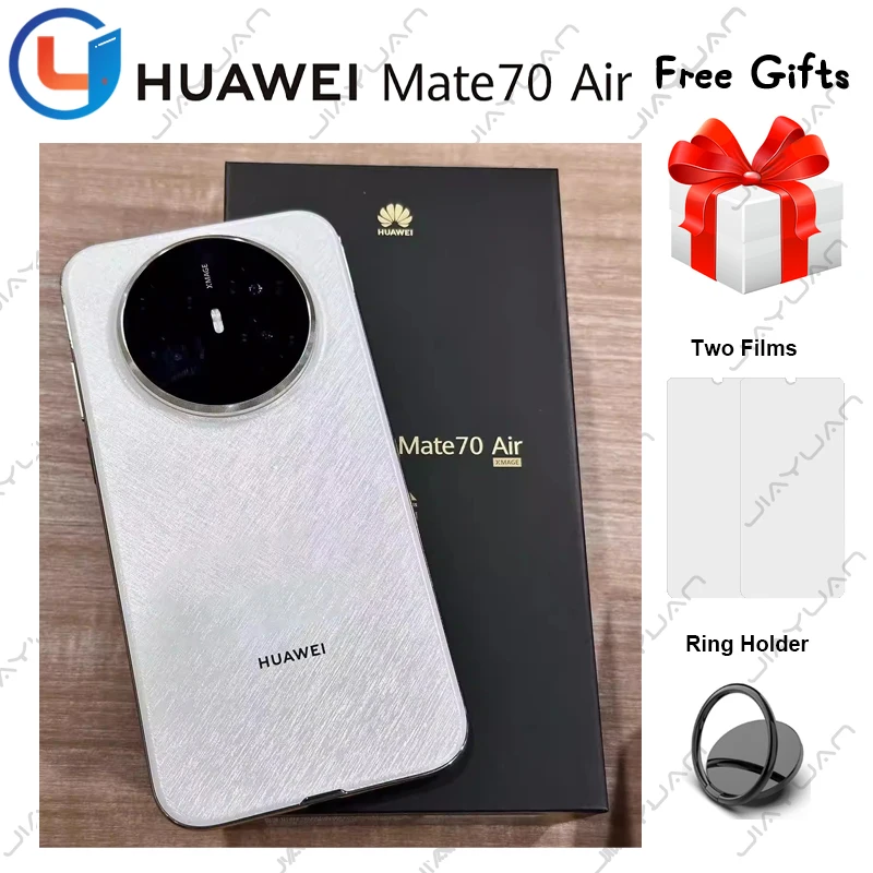 Original Huawei Mate 70 Air Mobile Phone 7.0 Inches Kunlun Glass Kirin 9020A/9020B HarmonyOS 5.1 Battery 6500mAh Smartphone