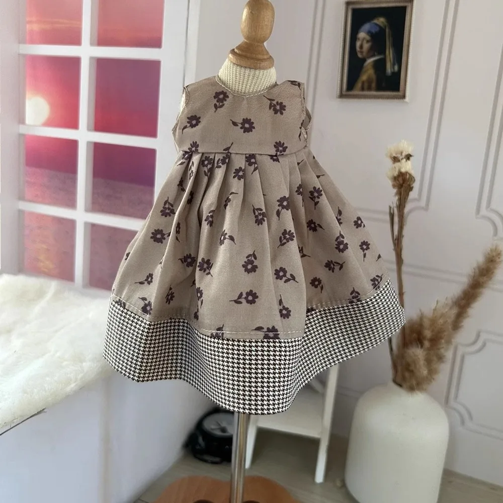 

Handmake Princess Lace Dresses Fashion Mini Long Sleeveless Dresses DIY Accessories Casual for 1/6 BJD 30cm Dolls