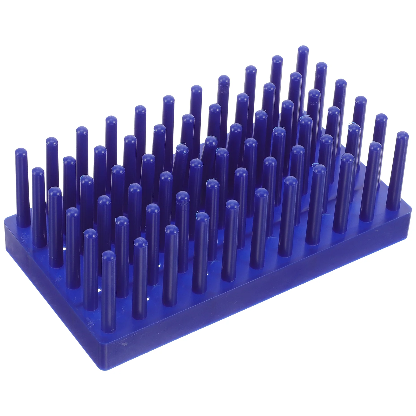 

Plastic Test Tube Peg Drying Rack Side Oil Storage Holder Laboratory Sturdy Easy Use Handcraft Tool Wide