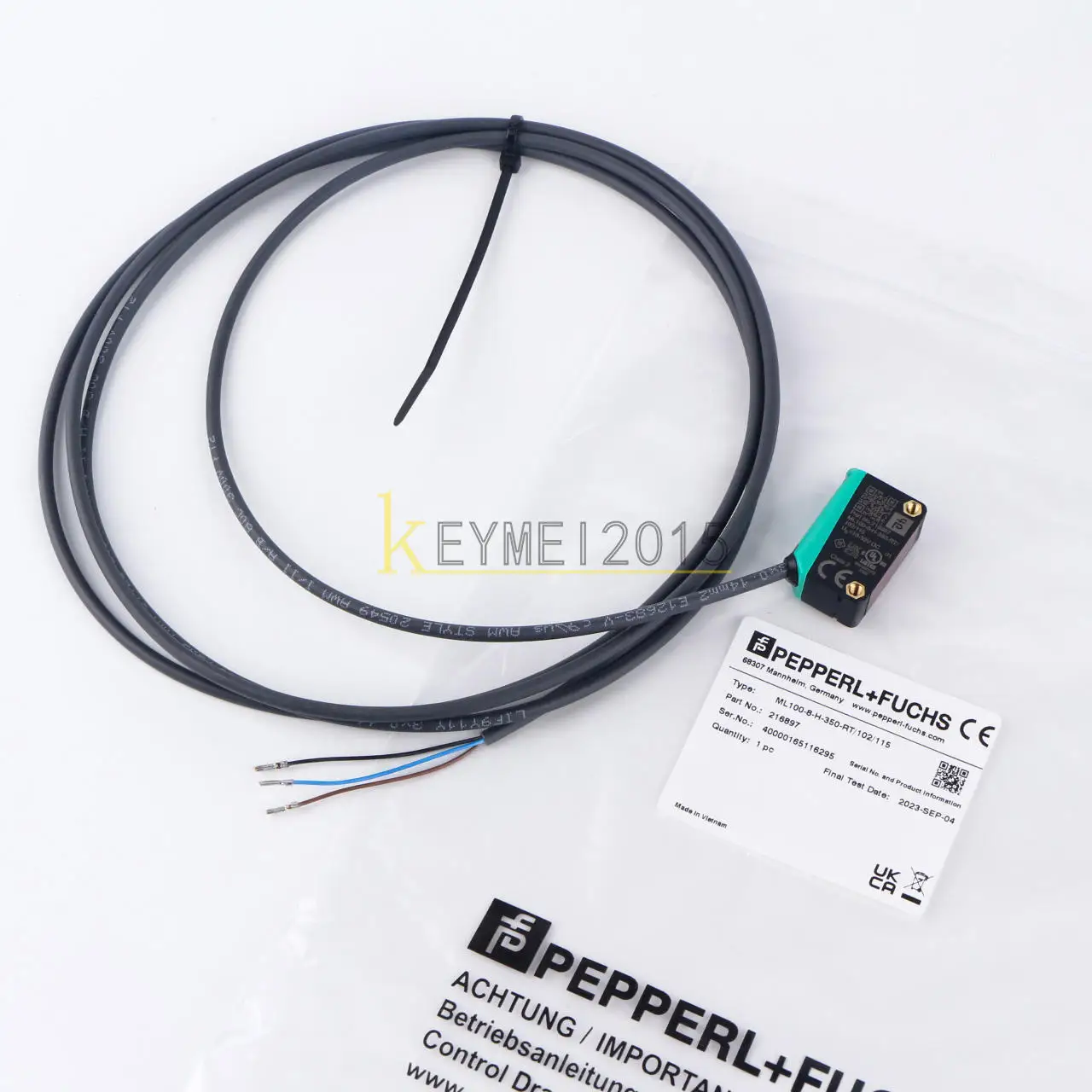 1PCS Pepperl+Fuchs Sensor ML100-8-H-350-RT/102/115 216897 NEW